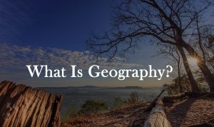 apa itu geografi