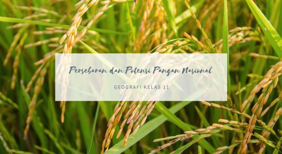 persebaran potensi pangan nasional