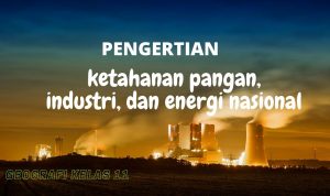 ketahanan pangan, industri, dan energi nasional ketahanan pangan