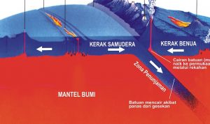 kerak samudra dan benua