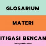 Glosarium Mitigasi Bencana