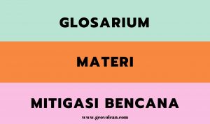 Glosarium Mitigasi Bencana