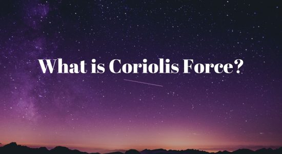 What is Coriolis Force Coriolis Force