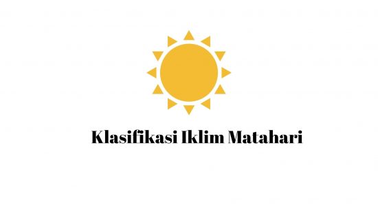 klasifikasi iklim matahari