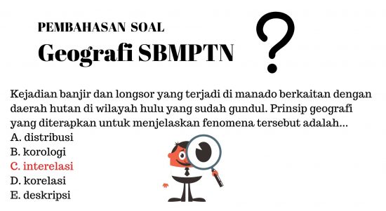Soal Prinsip Dasar Geografi