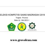 Download Soal Geografi KSM Provinsi 2019