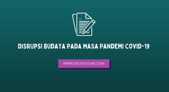 Disrupsi Budaya Pada Masa Pandemi covid-19
