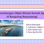 perkembangan objek wisata rumah apung underwater banyuwangi