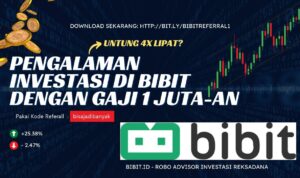 Pengalaman Investasi di bibit dengan gaji 1 juta-an