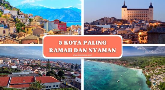 5 KOTA PALING RAMAH DAN NYAMAN