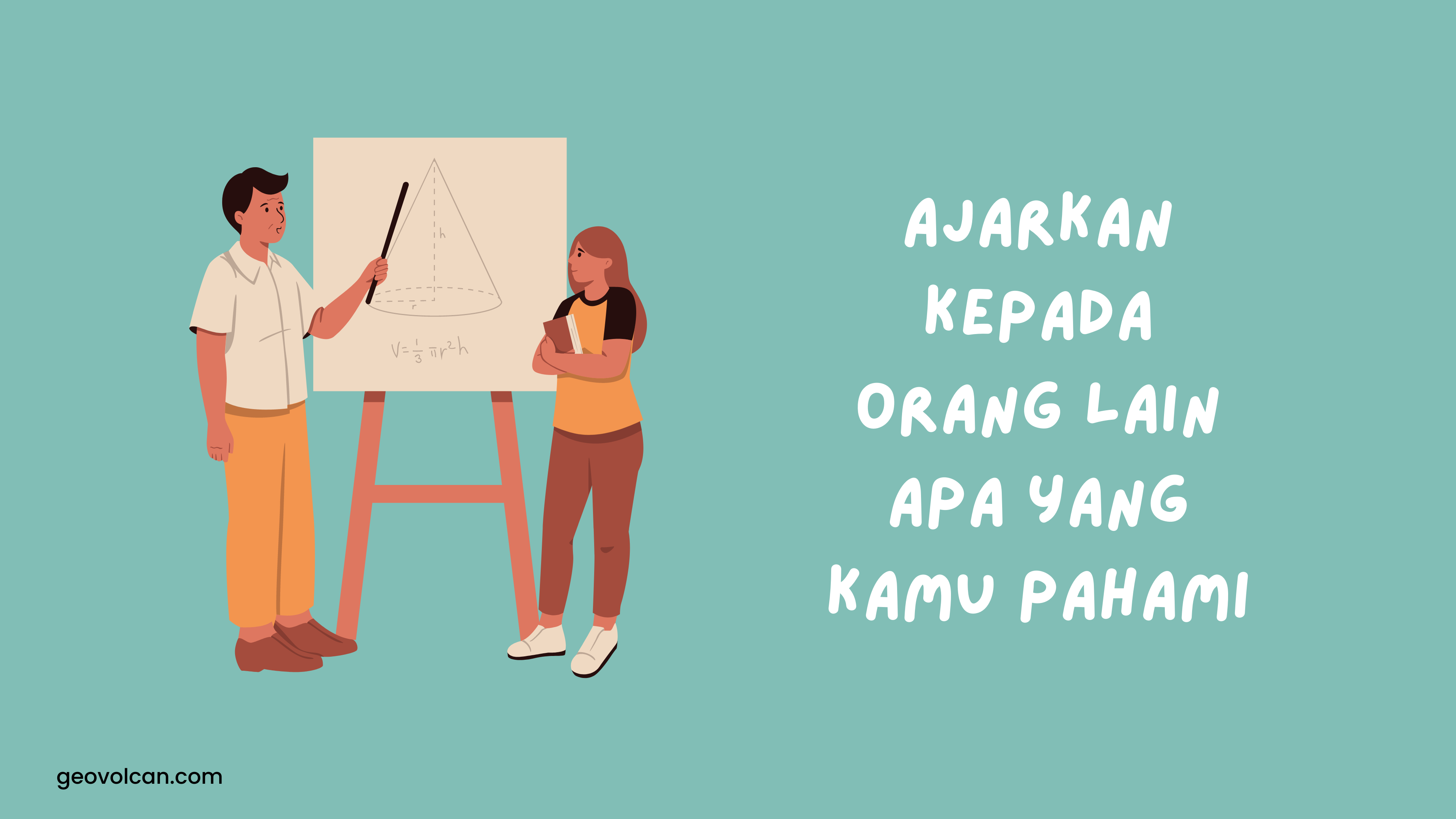 Ajarkan kepada orang lain topik yang telah dipelajari Tips belajar ala maudy ayunda