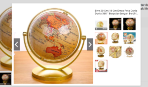 Pajangan Globe